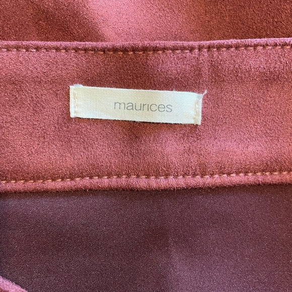 Maurice’s Suede High Waisted Skirt, Size 14 NWOT - Picture 6 of 7